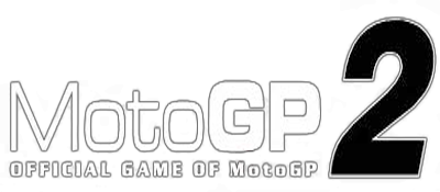 MotoGP 2 title screen for Playstation 2